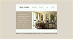 Desktop Screenshot of josephminton.com